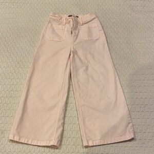 Point Sur x J Crew Light Pink Wide-Leg Pants